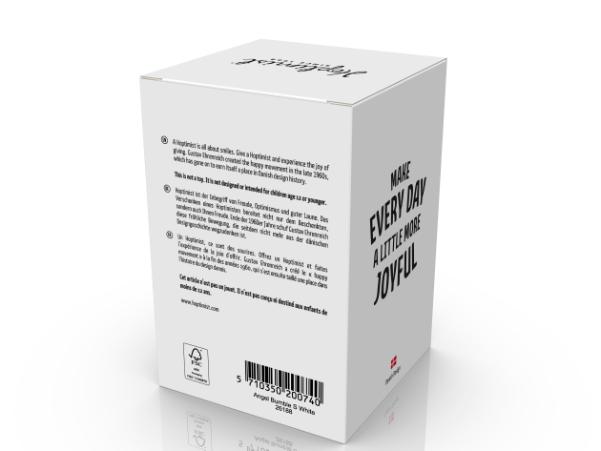 Bitz Hoptimist Angel Bumble Hoptimist 4.5 X 5.8 X 7.5 Cm S White