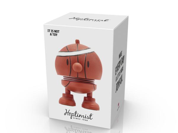 Bitz Hoptimist Basketball Bumble Hoptimist 4.5 X 5.8 X 7.6 Cm S Orange