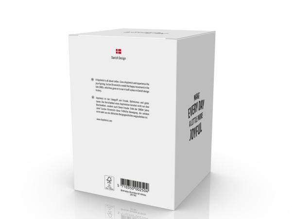 Bitz Hoptimist Birthday Bumble Hoptimist 8.8 X 8.5 X 14.4 Cm M White