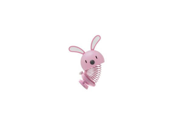 Bitz Hoptimist Bunny Hoptimist 7.5 X 5.8 X 9 Cm Light Red