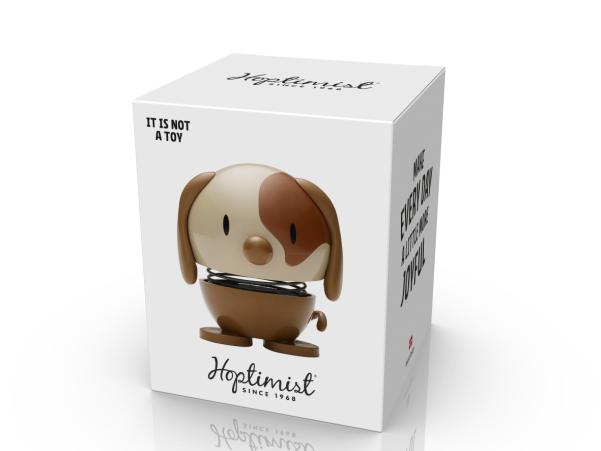 Bitz Hoptimist Dog Hoptimist 5.5 X 5.9 X 6.9 Cm Brown