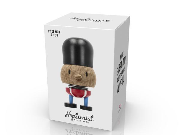 Bitz Hoptimist Guardsman Hoptimist 5.5 X 4.8 X 9.6 Cm S Raw Oak