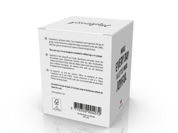 Bitz Hoptimist IQ Bimble Hoptimist 6.3 X 6 X 7.2 Cm S White