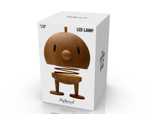 Bitz Hoptimist LED Lamp Hoptimist 10 X 10 X 15 Cm L Oak