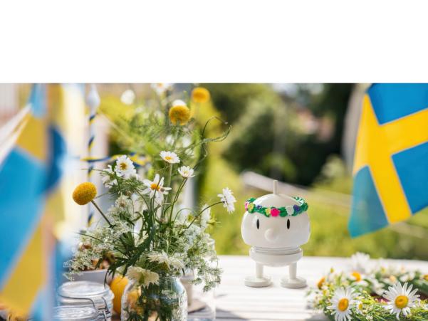 Bitz Hoptimist Midsommar Bumble Hoptimist 4.5 X 5.9 X 7.5 Cm S White