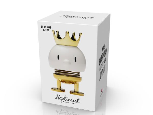 Bitz Hoptimist Prince Hoptimist 4.5 X 5.8 X 8.2 Cm White