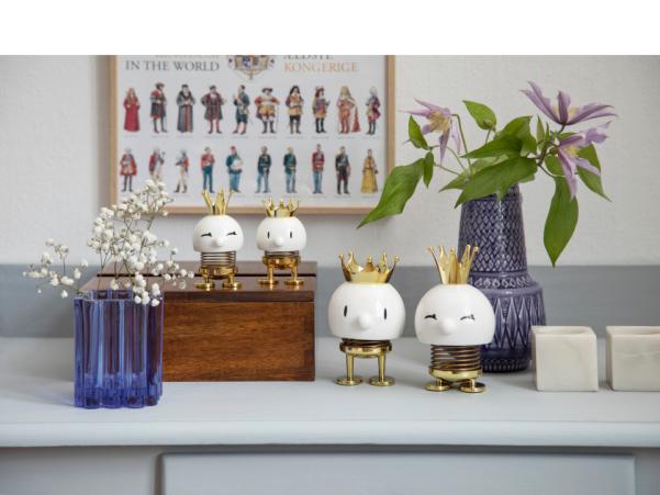 Bitz Hoptimist Queen Hoptimist 7.4 X 8.5 X 12.1 Cm White