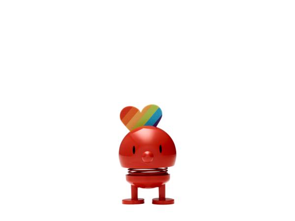 bitz Hoptimist Rainbow Hoptimist 4.5 x 5.8 x 8.7 cm S Red