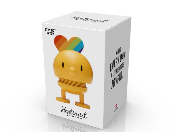 Bitz Hoptimist Rainbow Hoptimist 4.5 X 5.8 X 8.7 Cm S Yellow