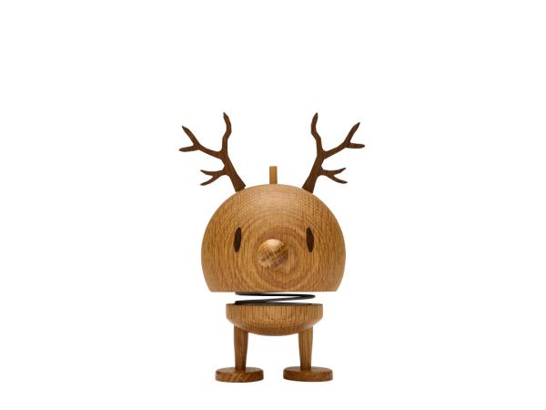 bitz Hoptimist Reindeer Bumble Hoptimist 10.2 x 8.5 x 14 cm M Oak