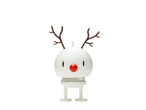 bitz Hoptimist Reindeer Bumble Hoptimist 10.2 x 8.5 x 14 cm M White