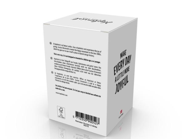 Bitz Hoptimist Reindeer Bumble Hoptimist 6.4 X 5.9 X 9.5 Cm S White