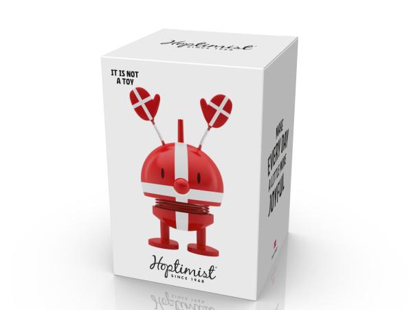 Bitz Hoptimist Roligan Hoptimist 6.7 X 5.9 X 9.5 Cm S Red