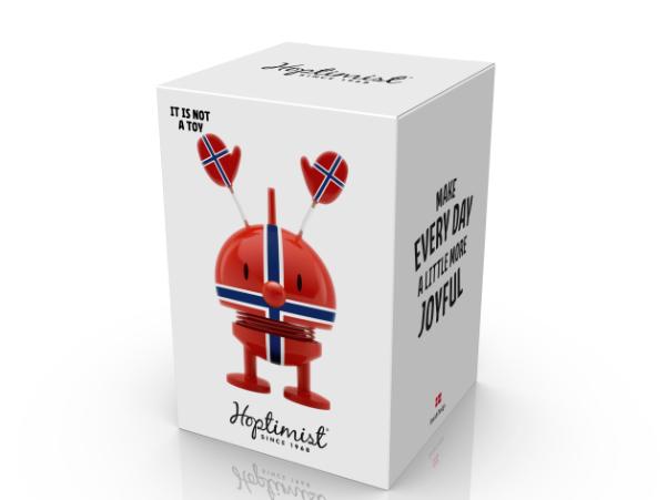 Bitz Hoptimist Roligan Norway Hoptimist 6.7 X 5.9 X 9.5 Cm S Red