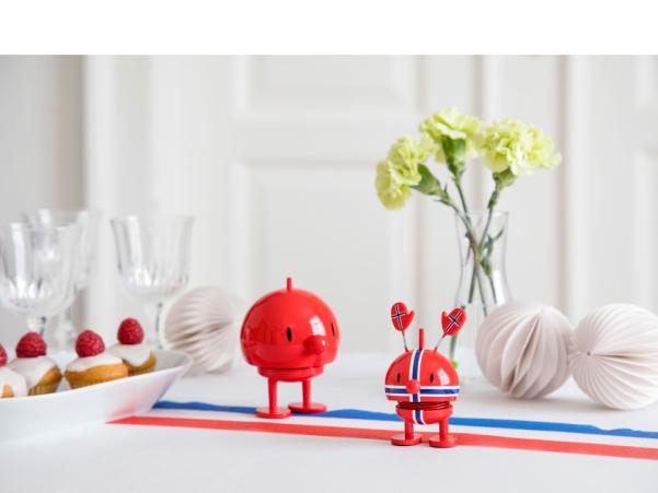 Bitz Hoptimist Roligan Norway Hoptimist 6.7 X 5.9 X 9.5 Cm S Red