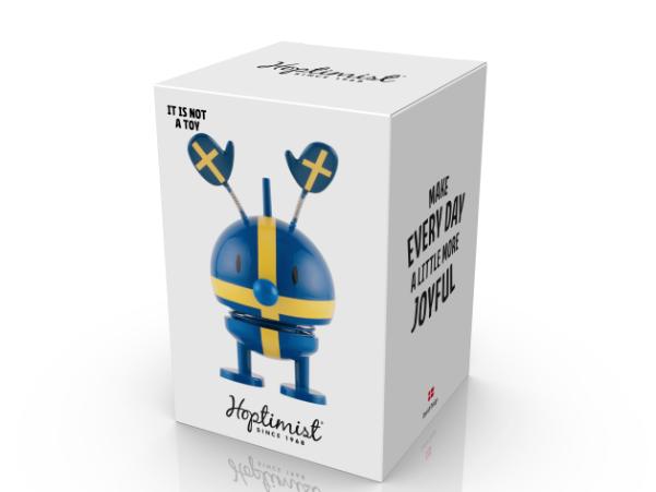 Bitz Hoptimist Roligan Sweden Hoptimist 6.7 X 5.9 X 9.5 Cm S Blue