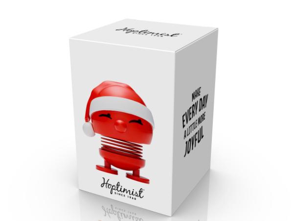 Bitz Hoptimist Santa Bimble Hoptimist 5.9 X 6.1 X 7.2 Cm S Red