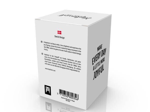 Bitz Hoptimist Santa Bimble Hoptimist 5.9 X 6.1 X 7.2 Cm S Red