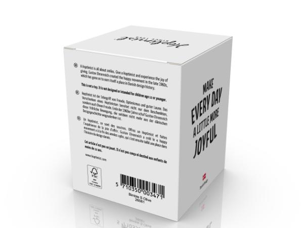 Bitz Hoptimist Soft Bimble Hoptimist 4.5 X 5.8 X 6.6 Cm S Olive