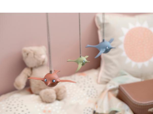Bitz Hoptimist Soft Birdie Hoptimist 16.5 X 12.6 X 5.9 Cm M Ruby