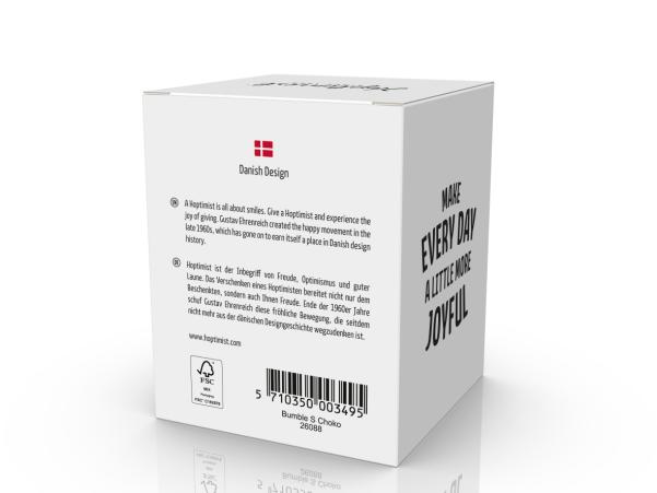 Bitz Hoptimist Soft Bumble Hoptimist 4.5 X 5.8 X 7.6 Cm S Choko