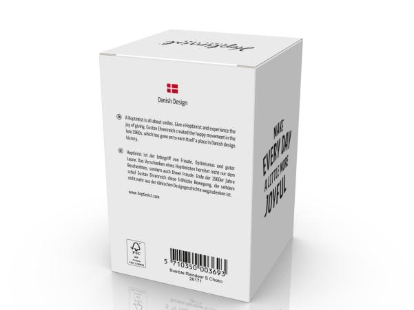 Bitz Hoptimist Soft Reindeer Bumble Hoptimist 6.4 X 5.9 X 9.5 Cm S Choko