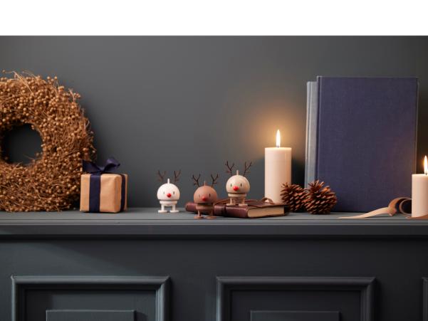 Bitz Hoptimist Soft Reindeer Bumble Hoptimist 6.4 X 5.9 X 9.5 Cm S Choko