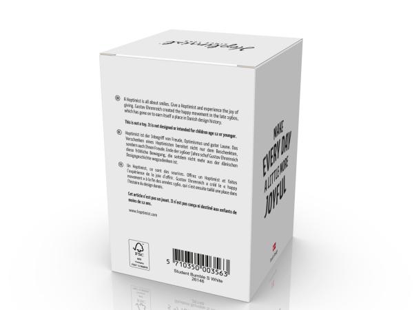 Bitz Hoptimist Student Bumble Hoptimist 4.5 X 5.9 X 7.5 Cm S White