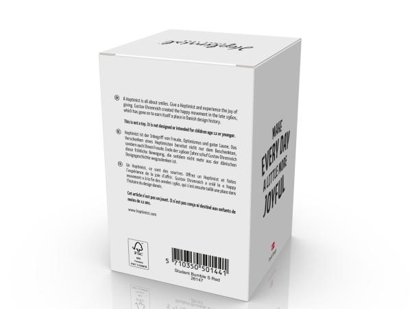 Bitz Hoptimist Student Bumble Hoptimist 4.5 X 5.9 X 7.5 Cm S Red