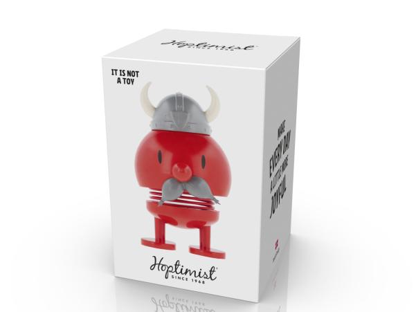 Bitz Hoptimist Viking Bumble Hoptimist 5.8 X 5 X 8.7 Cm S Red