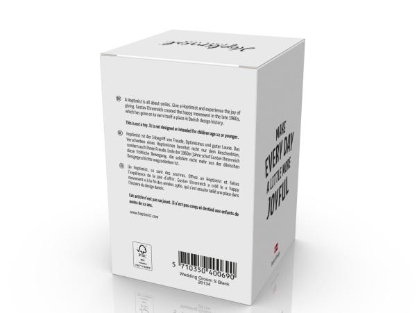 Bitz Hoptimist Wedding Groom Hoptimist 5 X 5 X 8 3 Cm Black