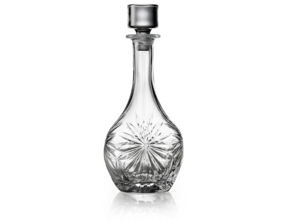 Bitz Lyngby Glas Krystal Melodia Wine Carafe 1 Liter Clear