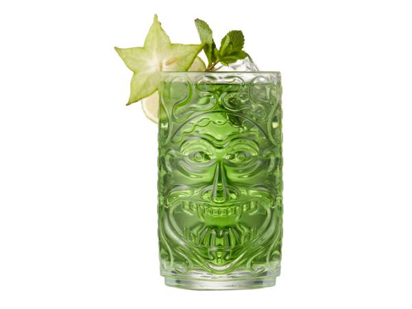 Bitz Lyngby Glas Krystal Tiki Cocktail Glass 45 Cl 4 Pcs Clear