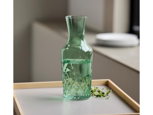 Bitz Lyngby Glas Sorrento Water Carafe 1 Liter Green