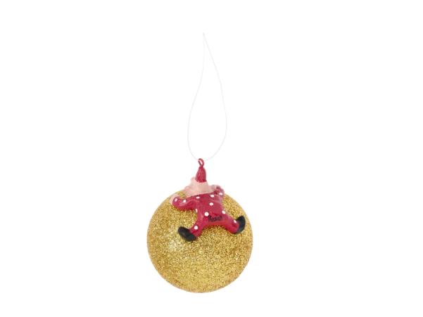 Bitz Medusa-Copenhagen Baby Joy Christmas Ball Dia 5 Cm Gold