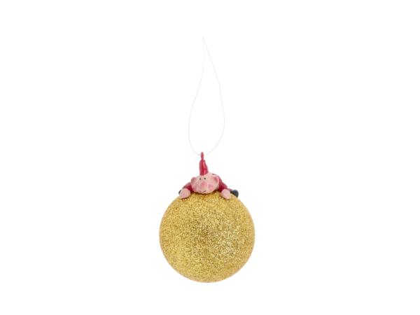 bitz Medusa-Copenhagen Baby Joy Christmas ball Dia 5 cm Gold