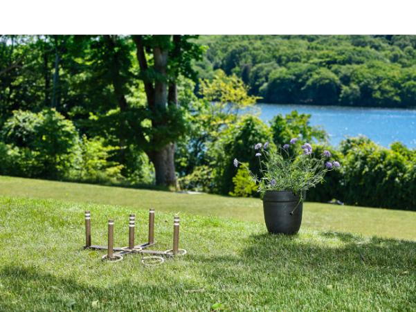 Bitz Moments Of Play Ring Toss 62 X 62 X 25 Cm Grey/Brown