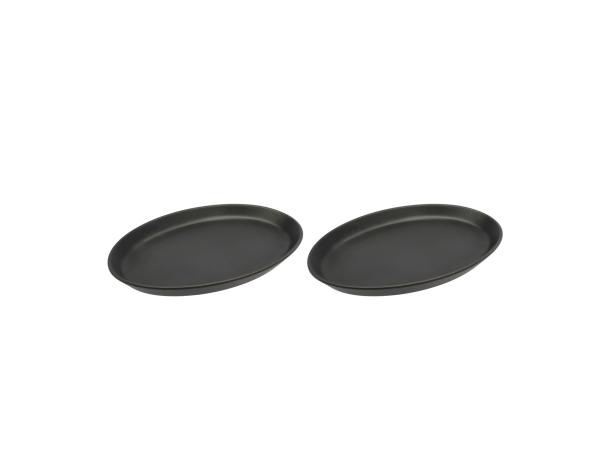 bitz Morsø Forno Steak plate 28 x 20 cm 2 pcs Black