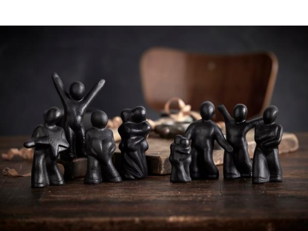 Bitz Morsø Sculpture "Always Follow Your Heart In All Of Life’s Choices"