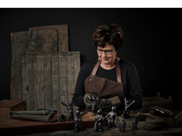 Bitz Morsø Sculpture "You Did It Enjoy Your Moment Right Now Well Done "