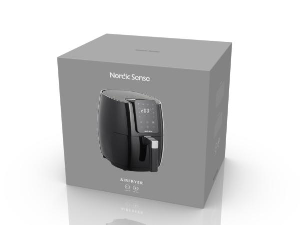 Bitz Nordic Sense Airfryer 5 Litres 1500 Watt Black
