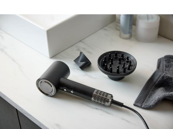 Bitz Nordic Sense Hair Dryer 1600 Watt Black/Silver
