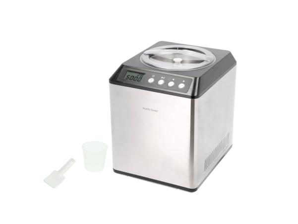 Bitz Nordic Sense Ice Cream Maker 180 Watt Steel/Black