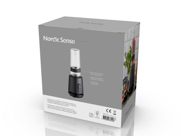 Bitz Nordic Sense Smoothie Blender 600 Ml 300 Watt Black