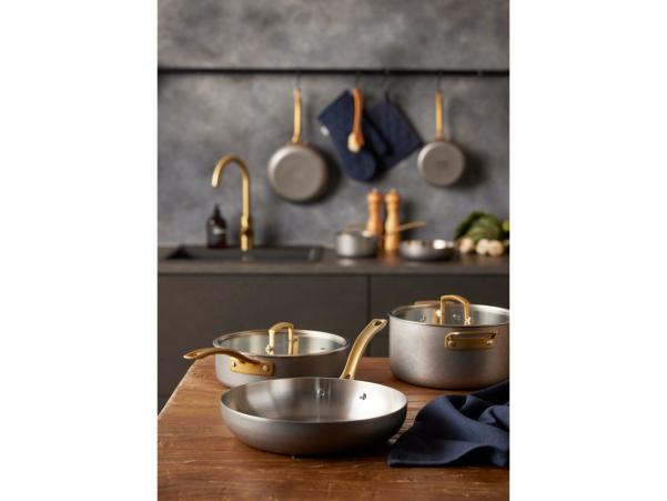 Bitz Pillivuyt Gourmet Durance Frying Pan Dia 24 Cm Steel