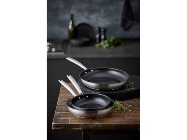 Bitz Pillivuyt Gourmet Roya Frying Pan Ceramic Non-stick Dia 20 Cm Steel
