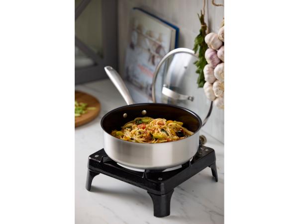 Bitz Pillivuyt Gourmet Roya Sauté Pan Dia 24 Cm Steel