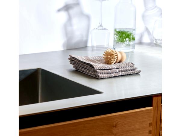 Bitz Pillivuyt Pillivuyt Kitchen Cloths X 32 X 32 Cm 3 Pcs Fungi/White