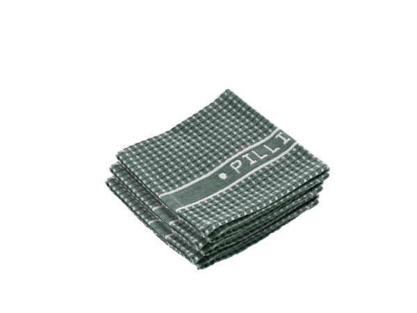 bitz Pillivuyt Pillivuyt Kitchen cloths x 32 x 32 cm 3 pcs Green/White