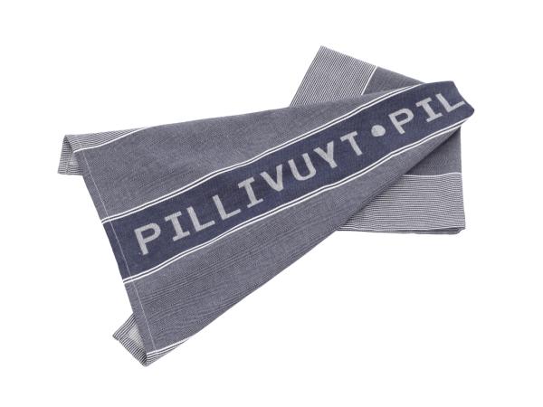 bitz Pillivuyt Tea towel 80 x 50 cm Blue/White Recycled cotton/other